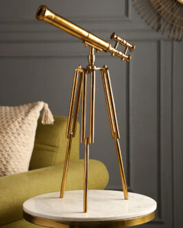 Hailey Oversized Decorative Telescope